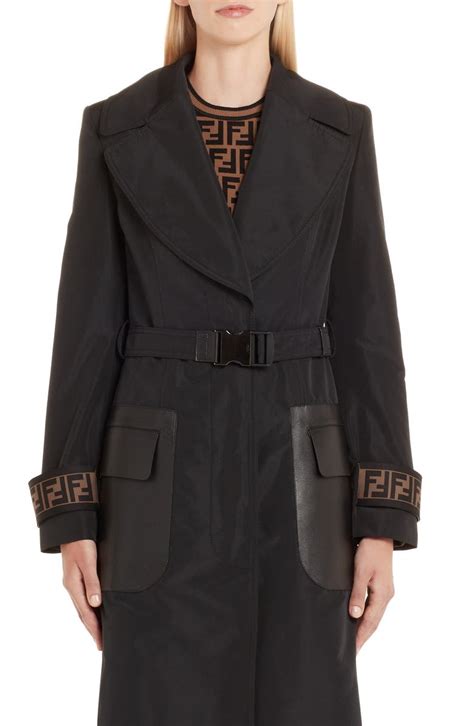 fendi trench coat mens|fendi women's trenchless.